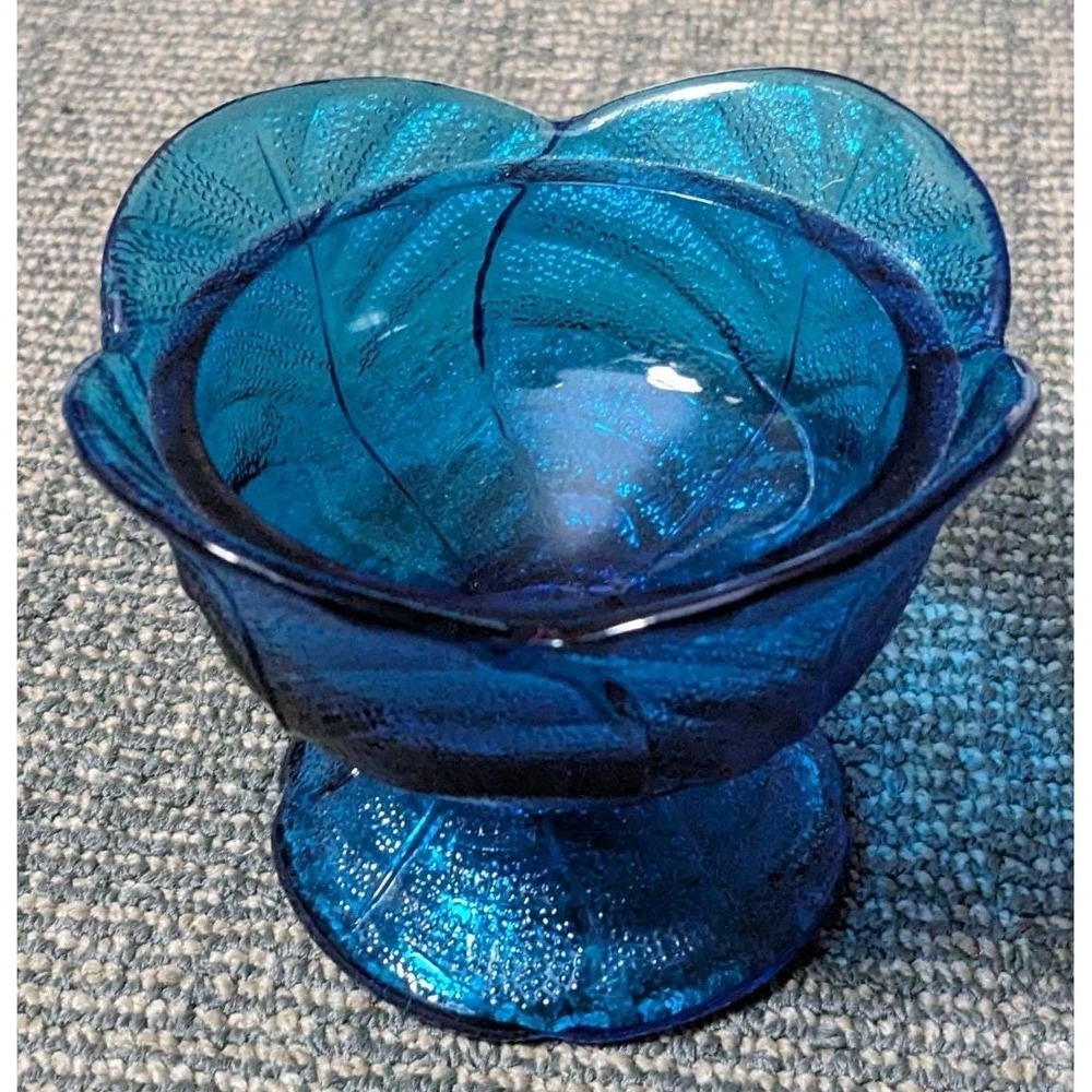Vintage Viking Glass Epic Glimmer Leaf Fairy Lamp Base ONLY Bluenique Sticker